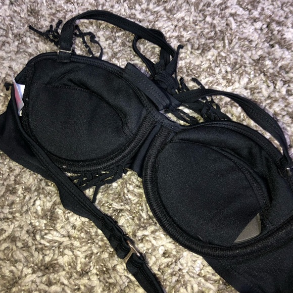 Xhilaration Fringe Bikini Top - Picture 3 of 6
